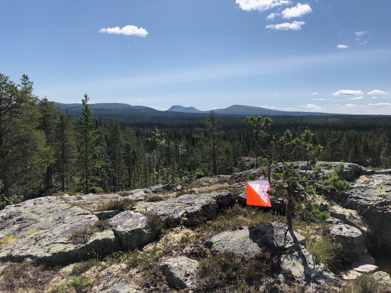 Kontroll med utsikt över Sonfjället